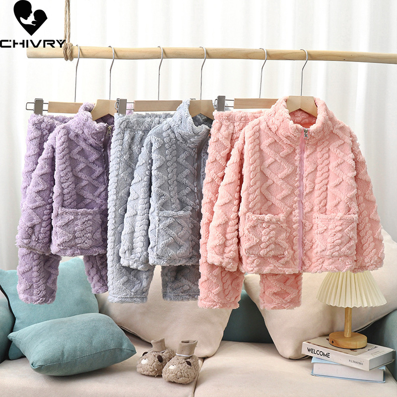 Winter Clothing Baby Boy - New Kids Winter Thicken Warm Flannel