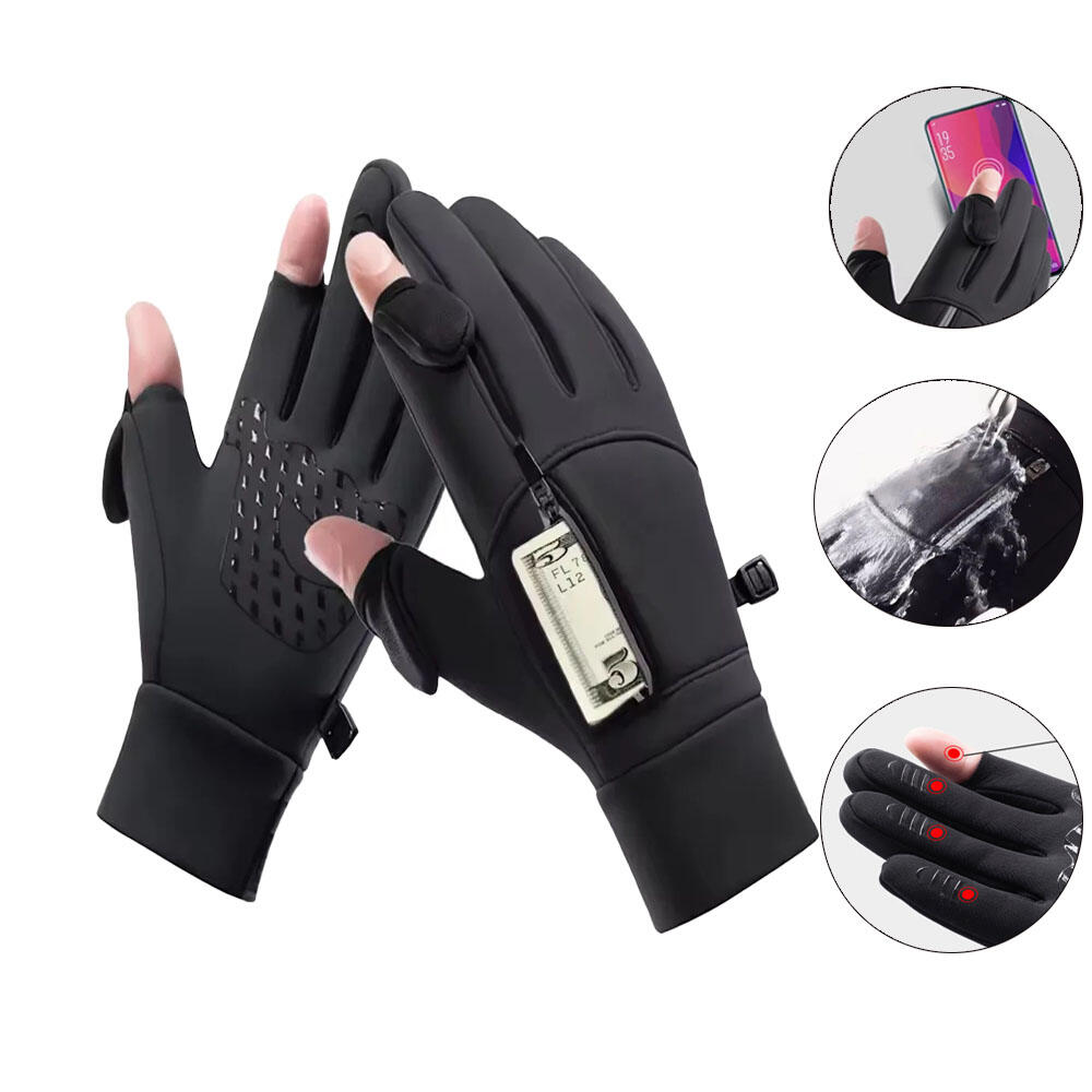 Waterproof Mitten Ski - 1 Pair Winter Warm Touch Screen