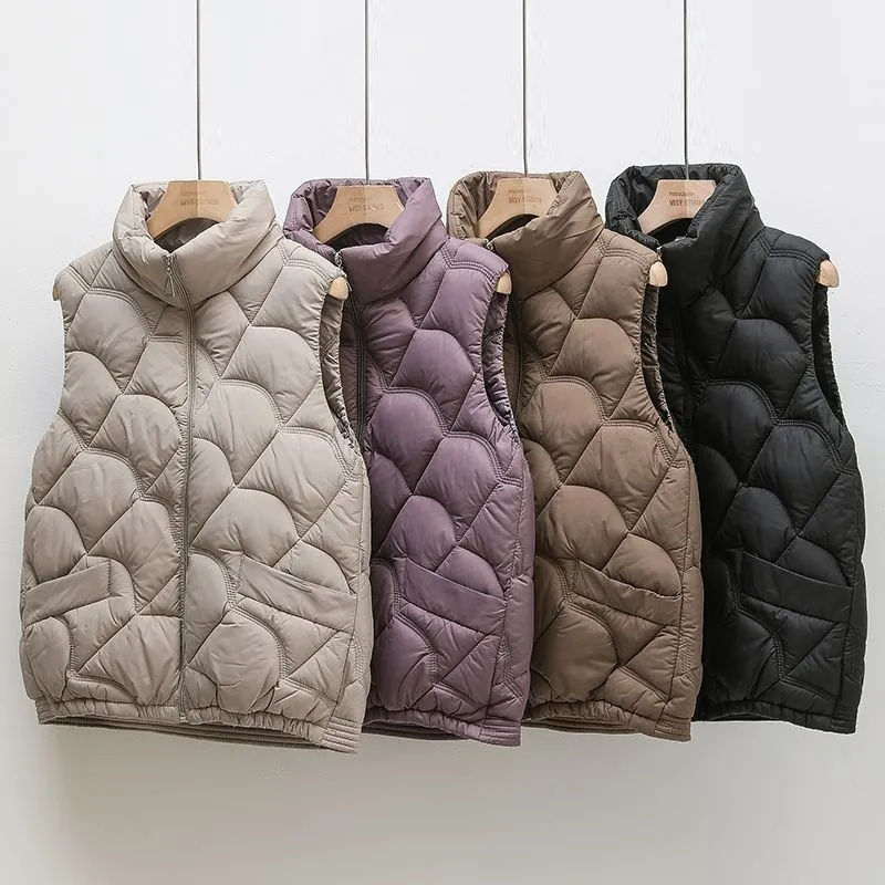Down Vest Ultralight - 2025 New Puff Vest Women Winter