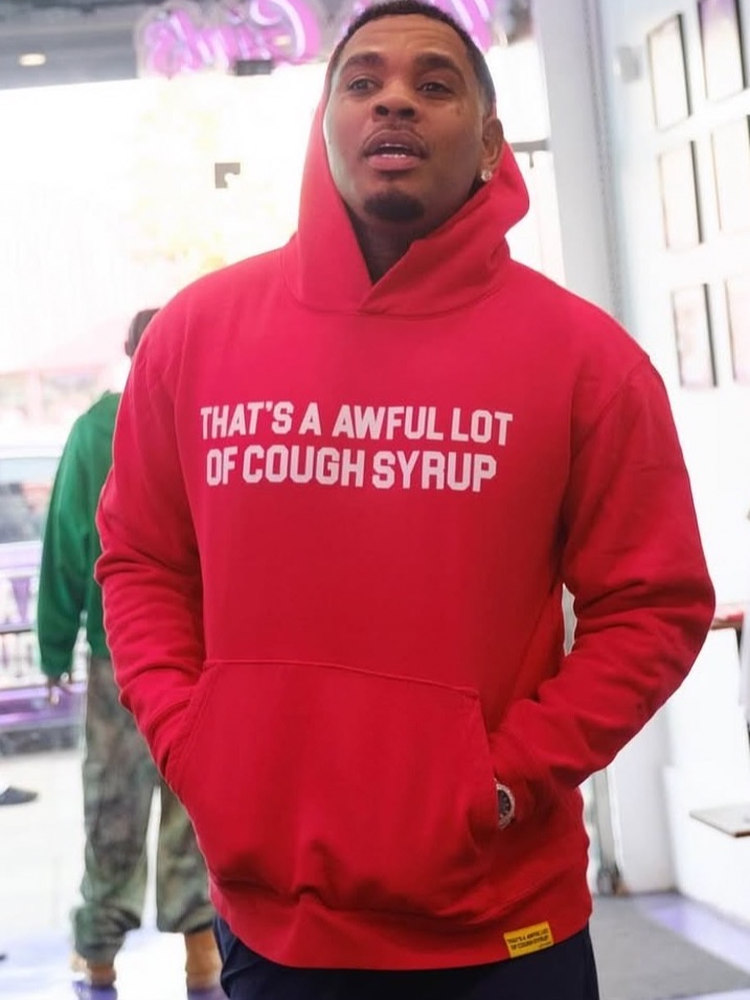 Winter Clothing Words - American Style Fleece Lined Hoodie Coast