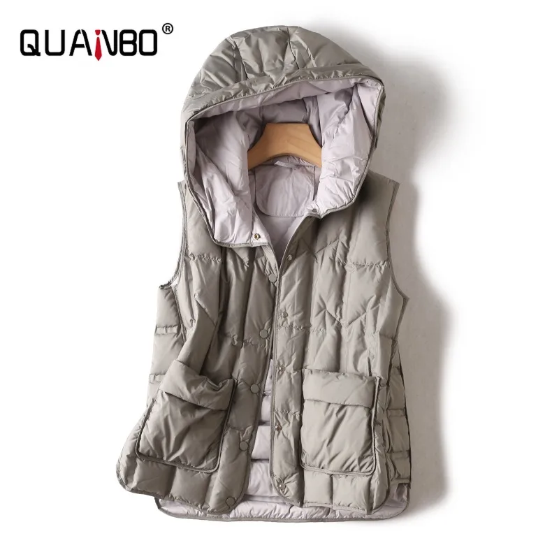Down Vest Ultralight - 2025 New 90% White Duck Down