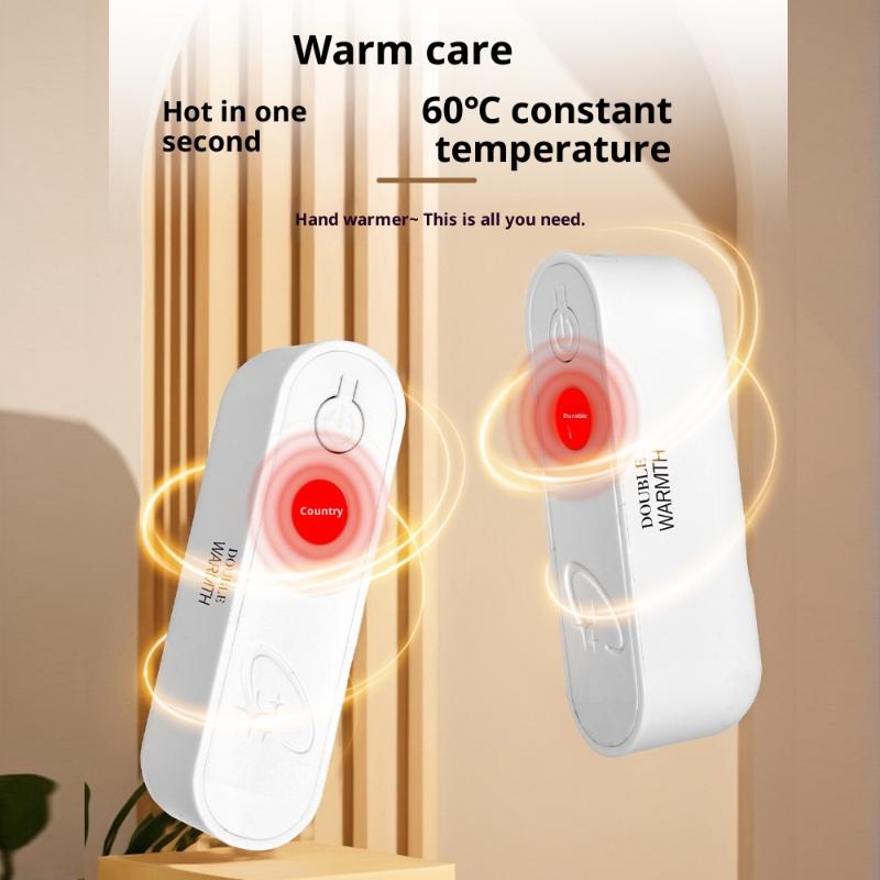 Hand Warmer Reusable - 2 In 1 Magnetic Rechargeable Hand