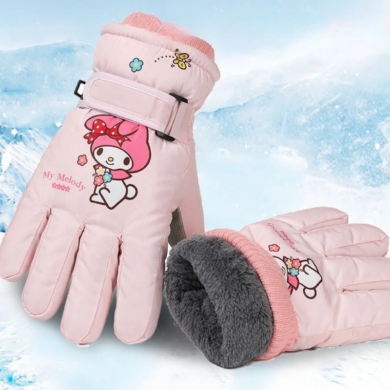 Melody Kuromi Winter Children  - Waterproof Mitten Ski review and price