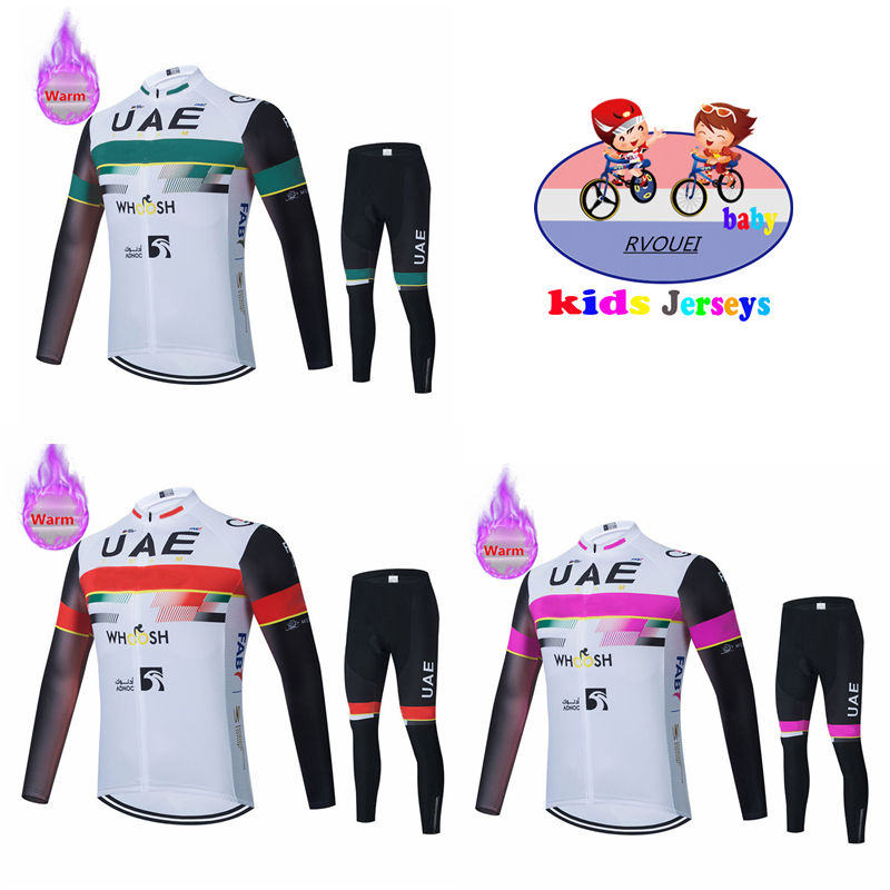 UAE Boy Long Sleeve Cycling Je - Winter Clothing Kids Sale review and price
