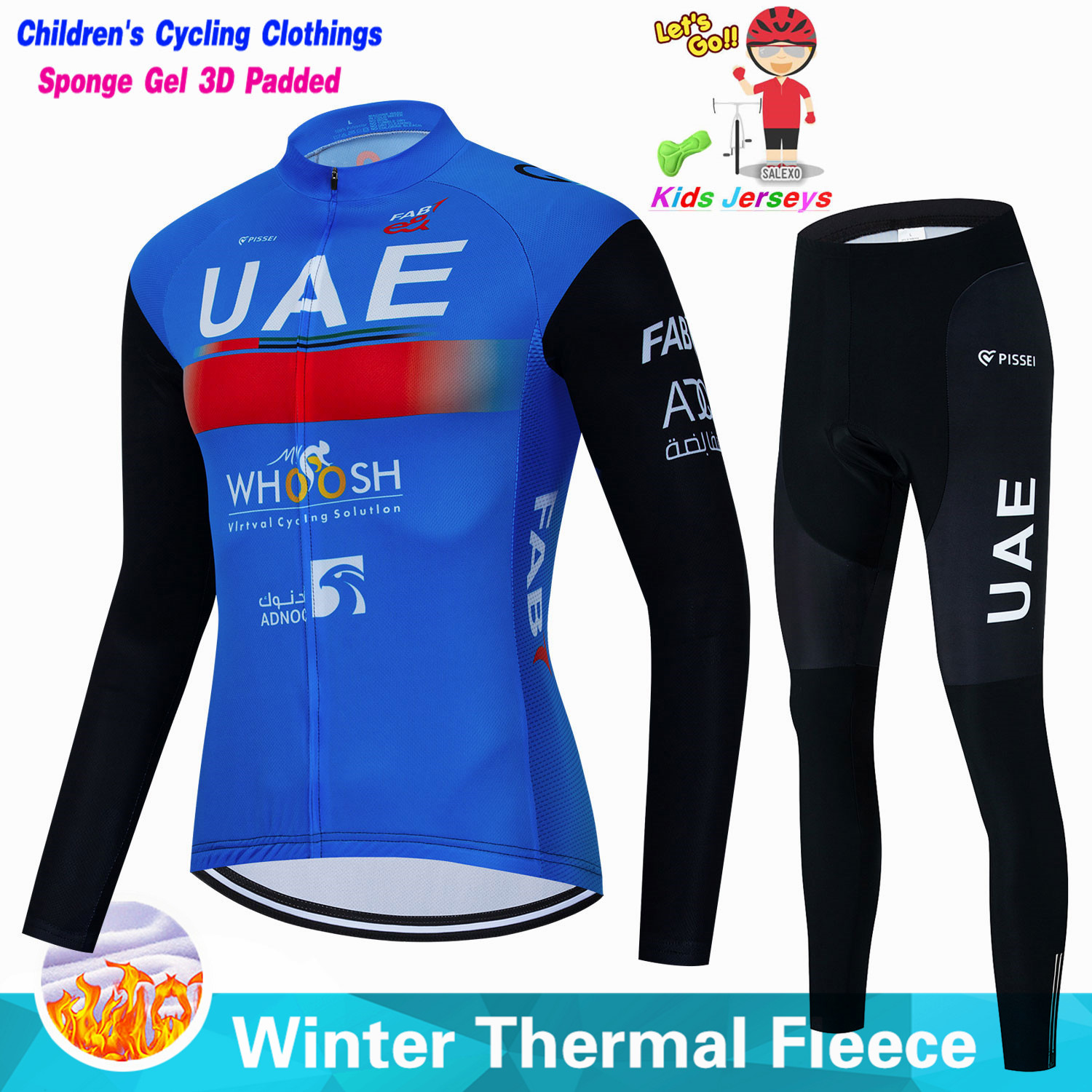 Uae Kids Winter Fleece Cycling - Winter Clothing Kids Sale review and price