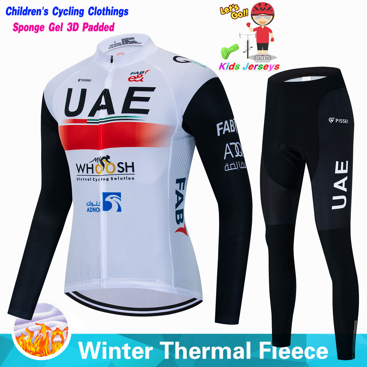Uae Kids Winter Fleece Cycling - Winter Clothing Kids Sale review and price