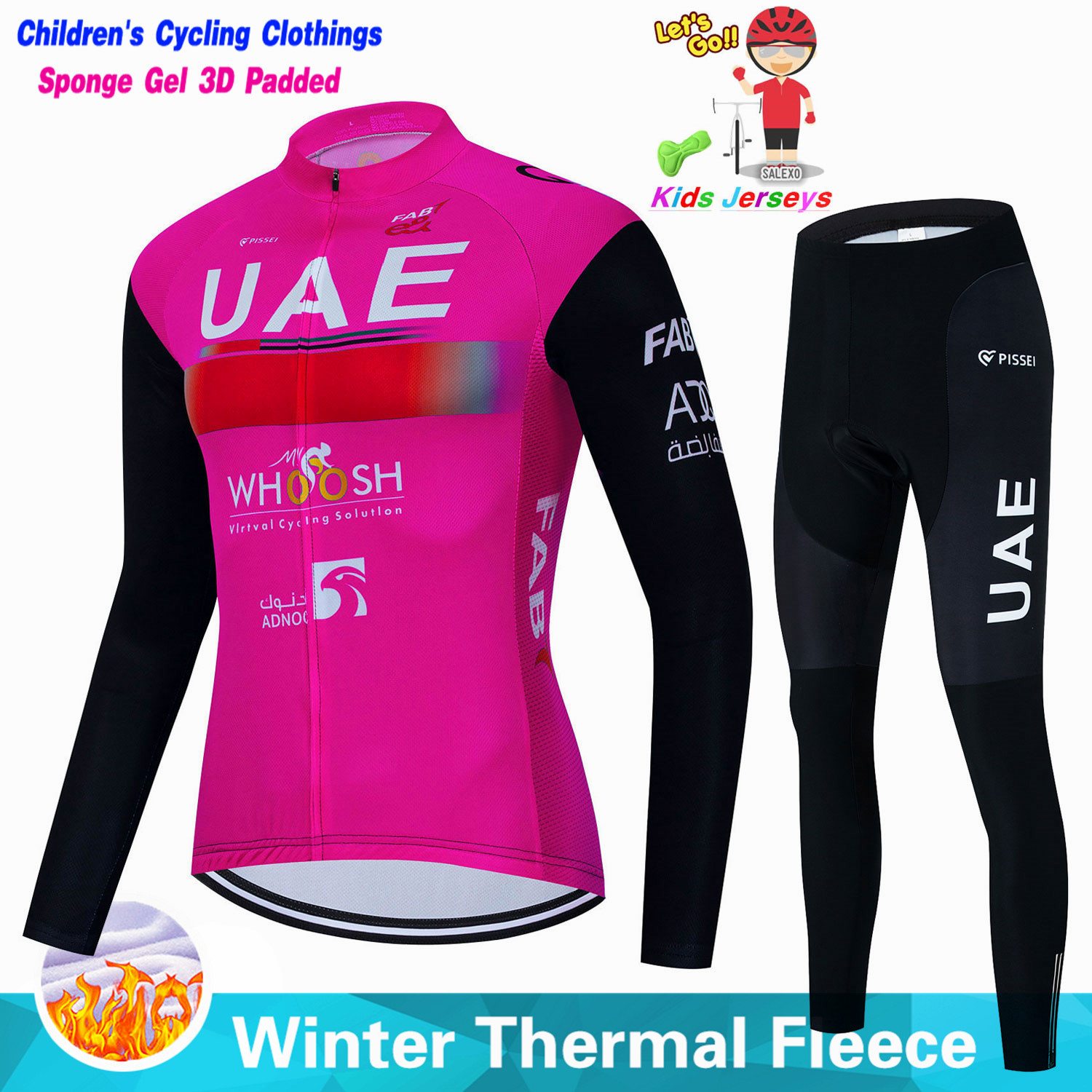 Uae Kids Winter Fleece Cycling - Winter Clothing Kids Sale review and price