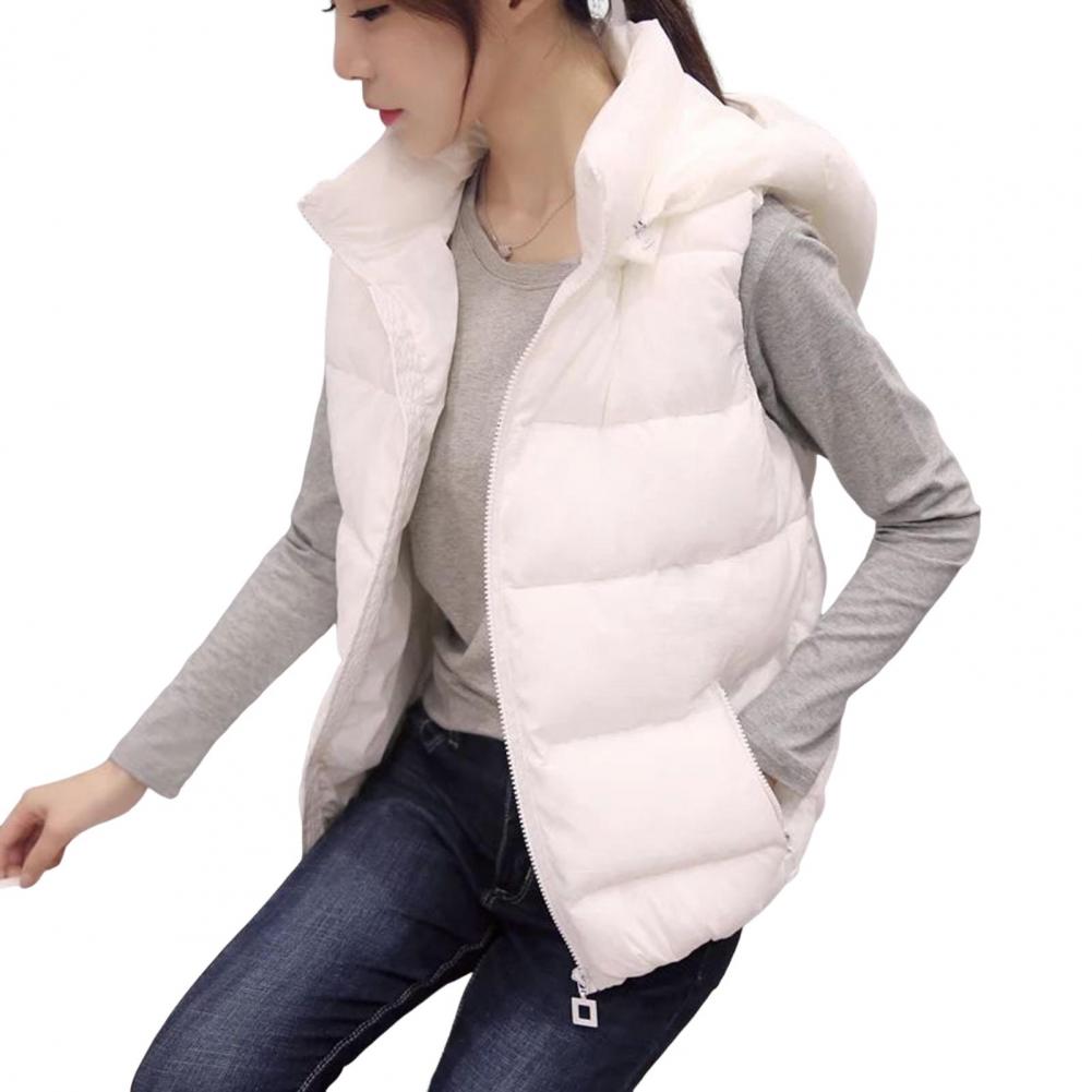 Women Sleeveless Pocket Hooded - Down Vest Ultralight review and price