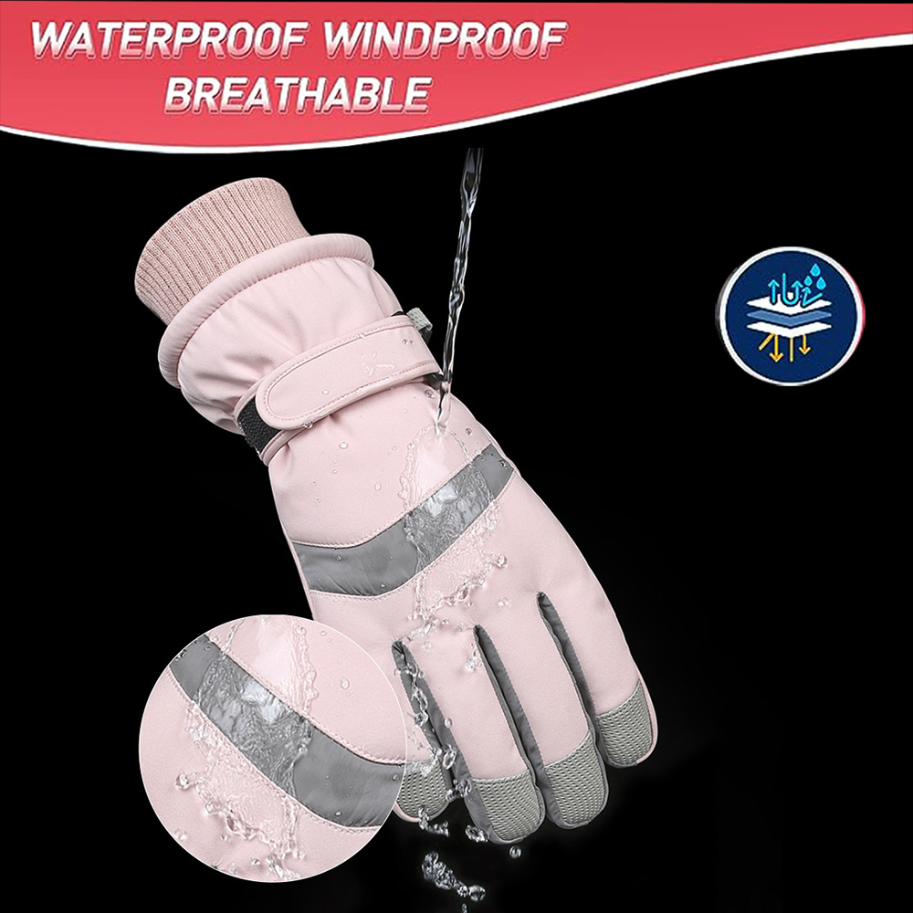 YANBIGUO Ski Gloves Winter Glo - Waterproof Mitten Ski review and price