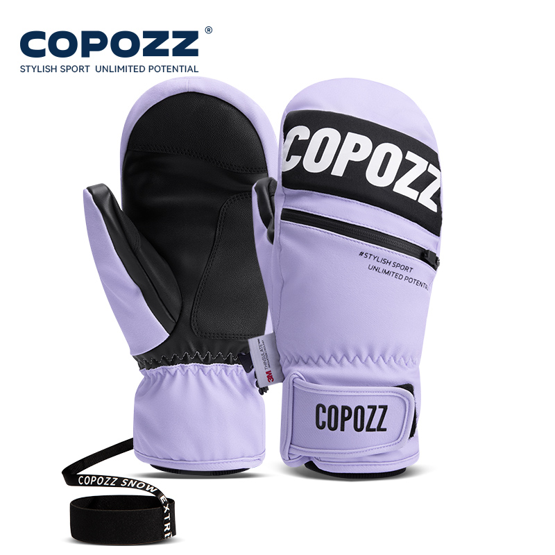 COPOZZ 3M Thinsulate Ski Glove - Waterproof Mitten Ski review and price