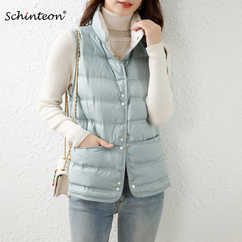 Schinteon Women Ultralight Whi - Down Vest Ultralight review and price