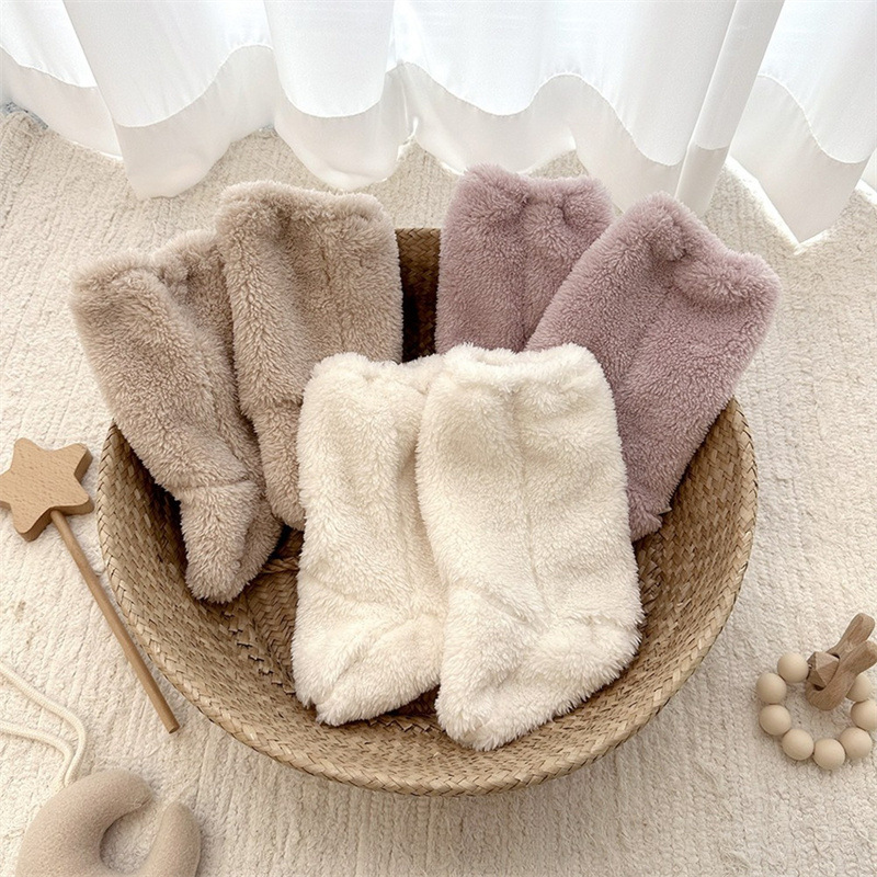 Warm Winter Baby Socks Coral F - Winter Clothing Baby Boy review and price