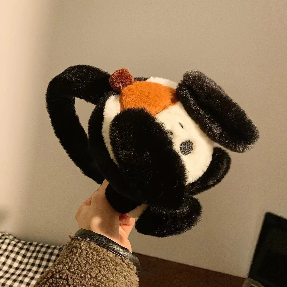 Cute Cartoon Puppy Earmuffs Wi - Winter Clothing Earmuffs review and price
