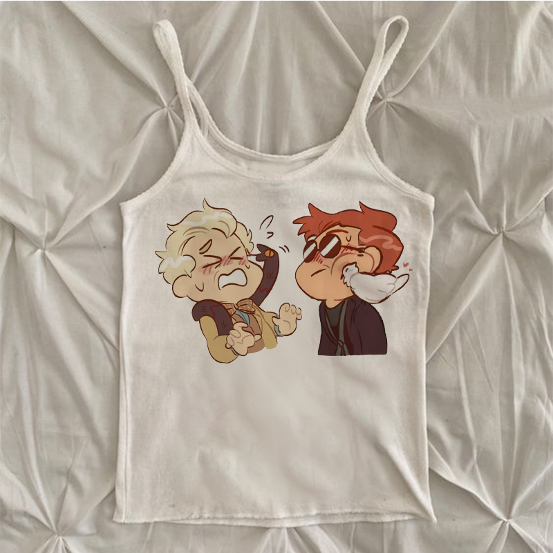 Good OmensY2k Good Omens Print - Zara Winter Clothing Women review and price