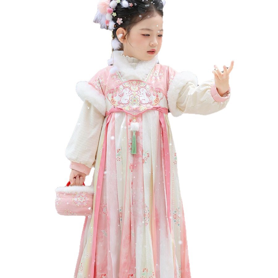 2025 Girls Fairy Hanfu Childre - Winter Clothing For Babies review and price