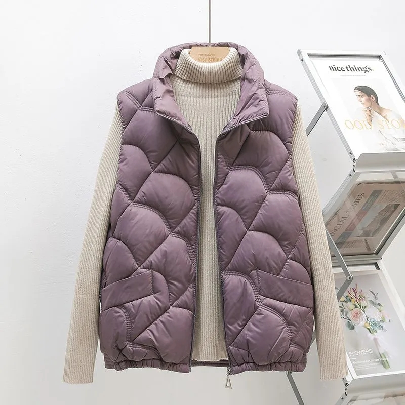 2025 New Puff Vest Women Winte - Down Vest Ultralight review and price