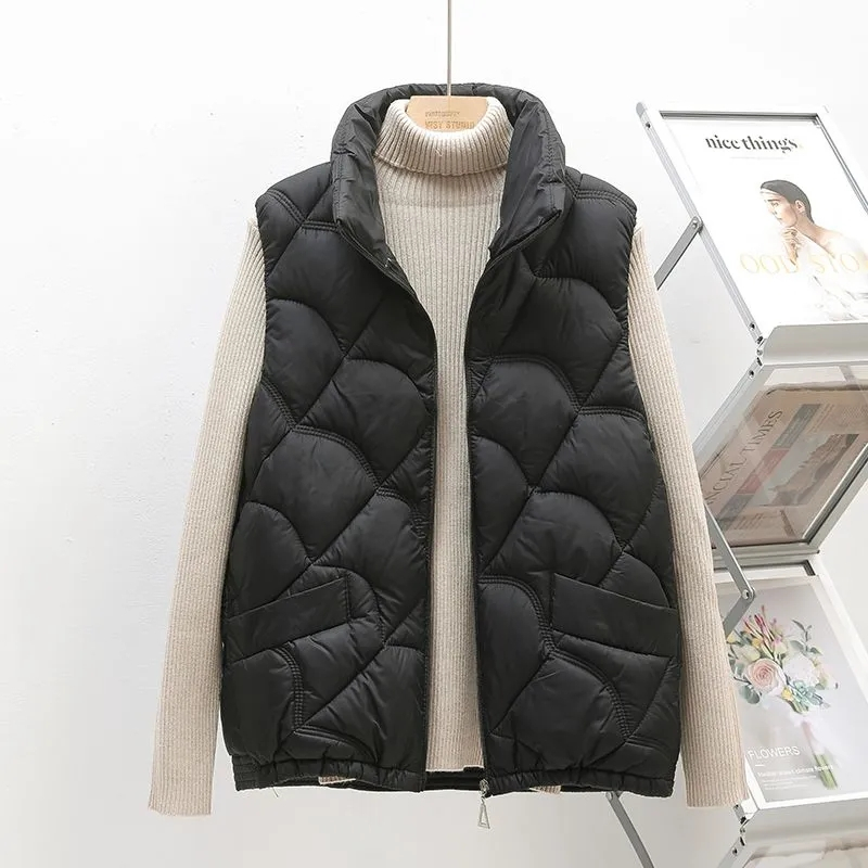 2025 New Puff Vest Women Winte - Down Vest Ultralight review and price