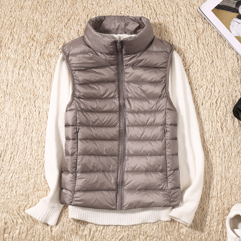 New Women Sleeveless Women's U - Down Vest Ultralight review and price