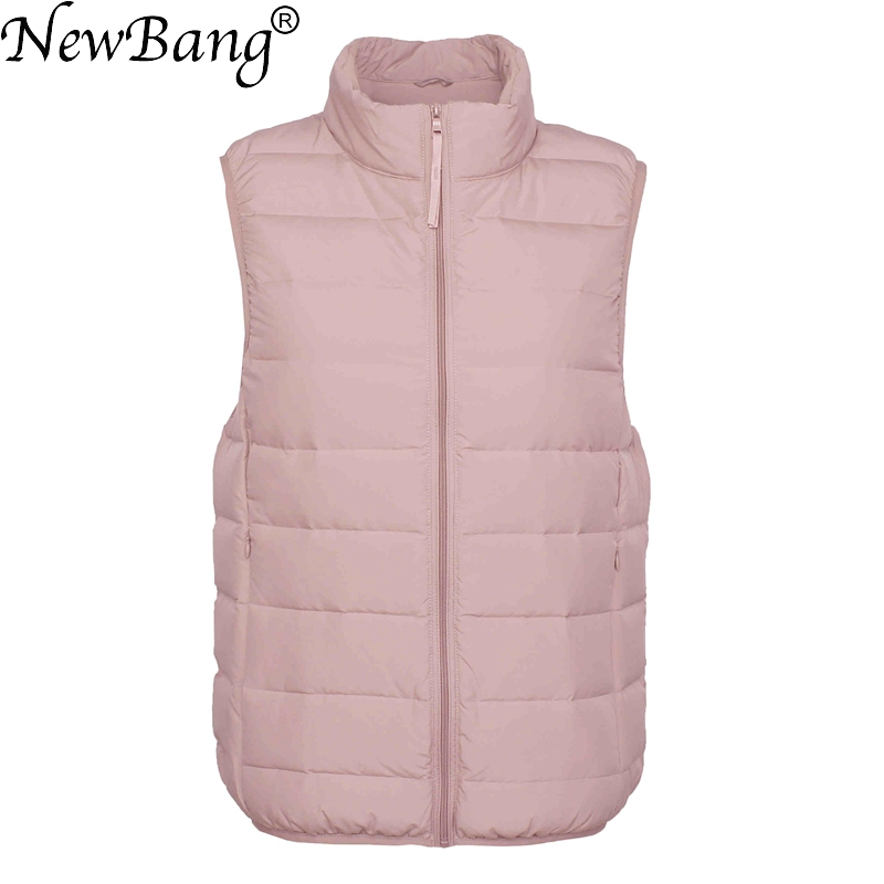 NewBang Matt Fabric Women Slee - Down Vest Ultralight review and price