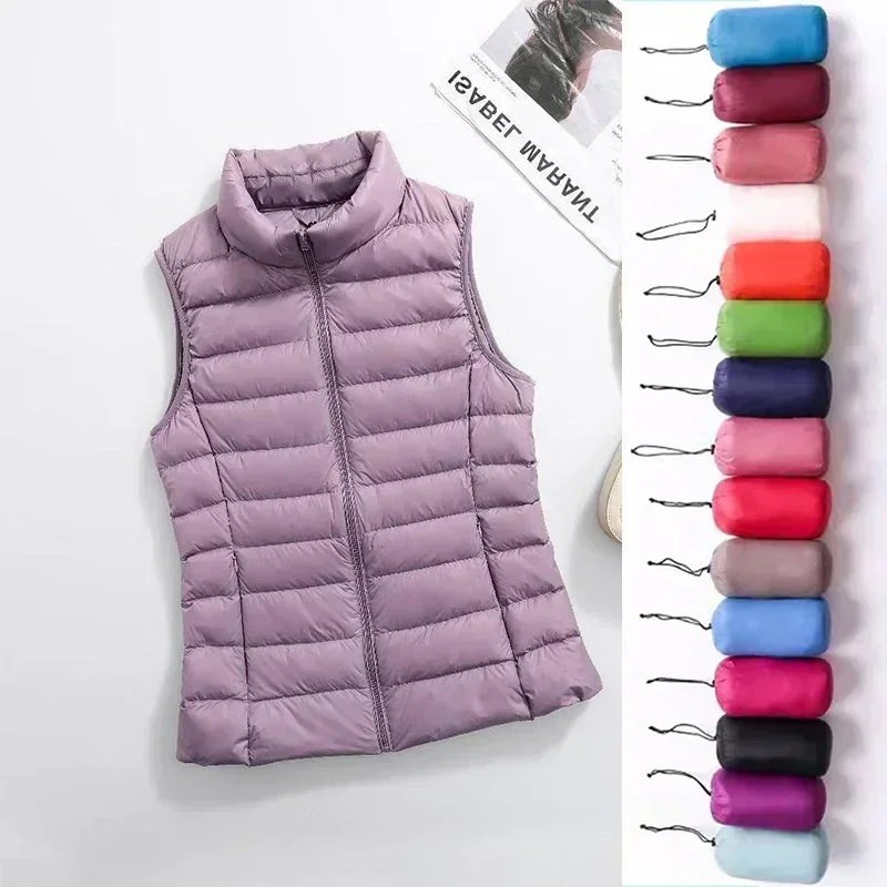 11 Colors Women Vest 2023 New  - Down Vest Ultralight review and price