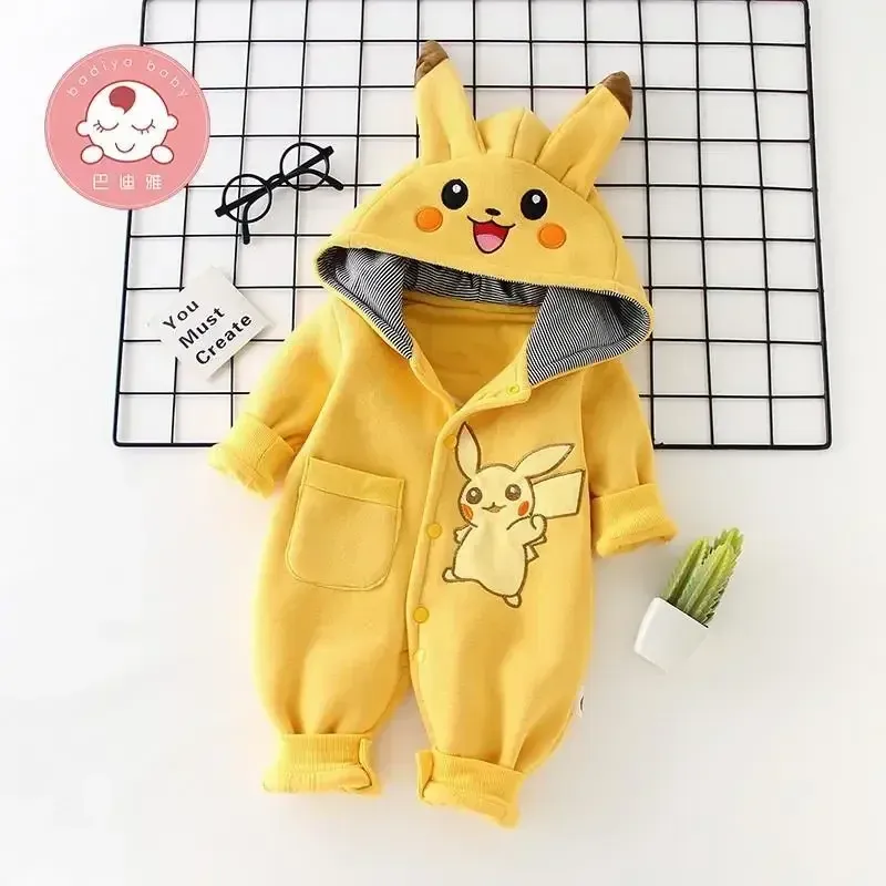Cartoon Pocket Monsters Baby P - Winter Clothing For Babies review and price