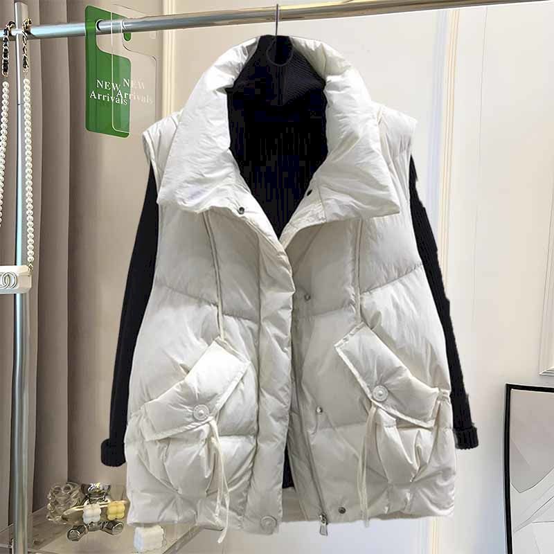 Korean Fashion Silk Floss Vest - Down Vest Ultralight review and price