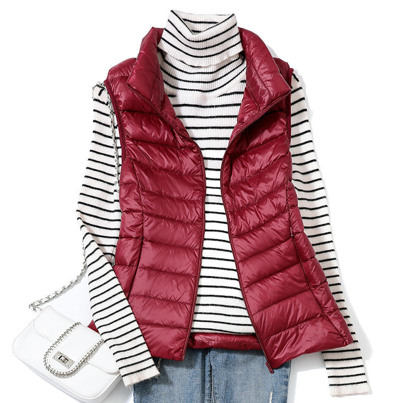 0-10℃ Women Winter Vest Autumn - Down Vest Ultralight review and price