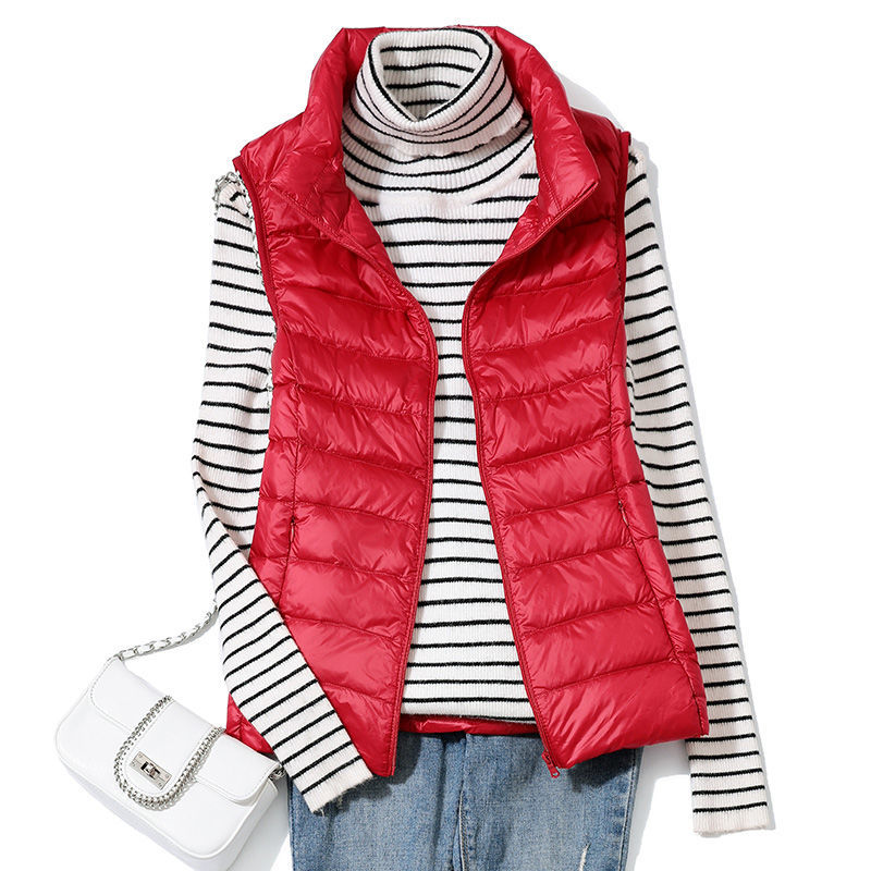 0-10℃ Women Winter Vest Autumn - Down Vest Ultralight review and price