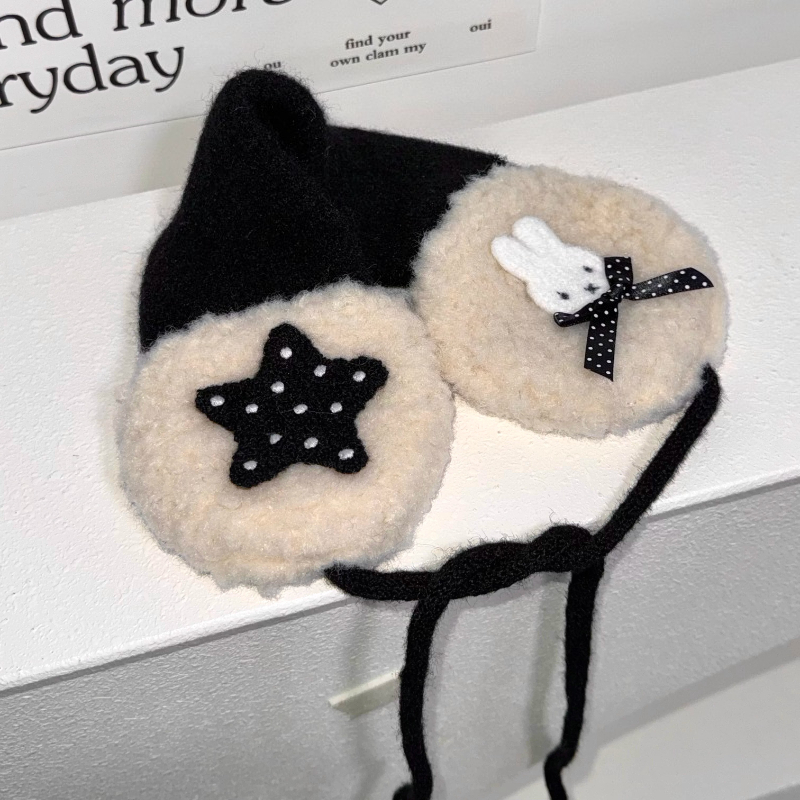 Miffy Kawaii Anime Cartoon Rab - Winter Clothing Earmuffs review and price