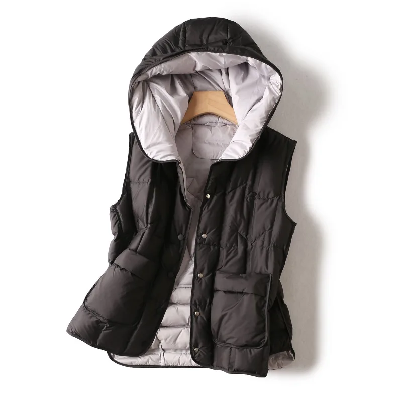 2025 New 90%  White Duck Down  - Down Vest Ultralight review and price