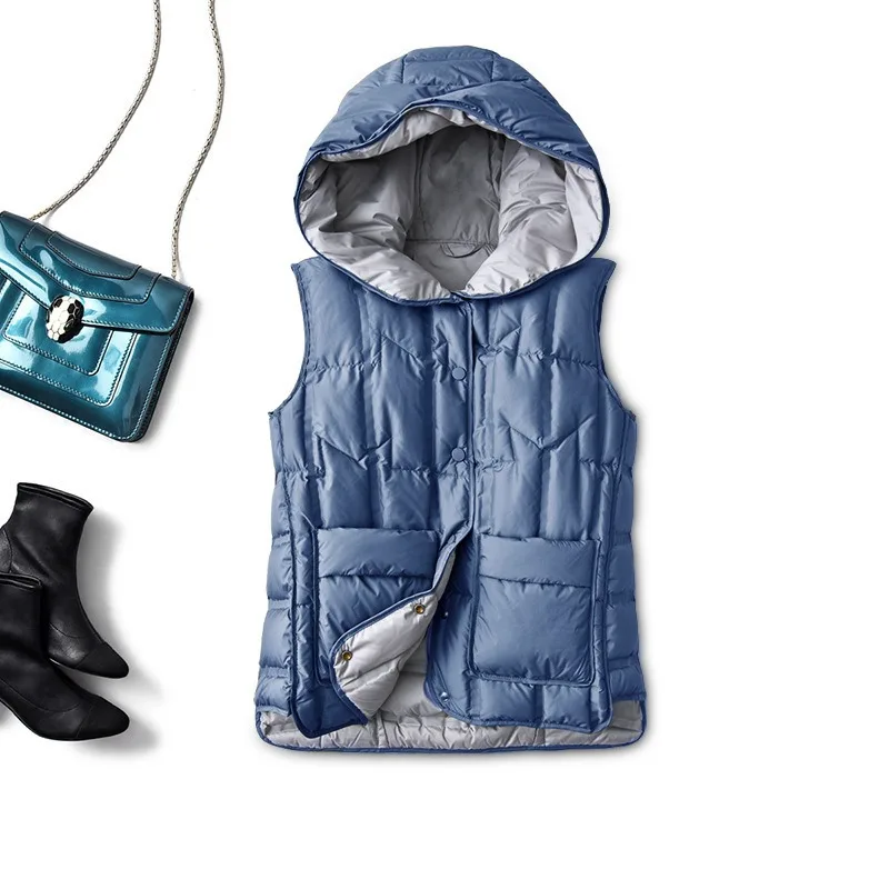 2025 New 90%  White Duck Down  - Down Vest Ultralight review and price