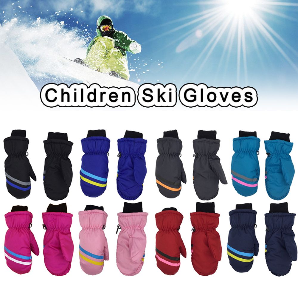 New Children Kids Winter Snow  - Waterproof Mitten Ski review and price