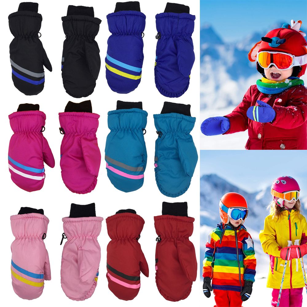 New Children Kids Winter Snow  - Waterproof Mitten Ski review and price