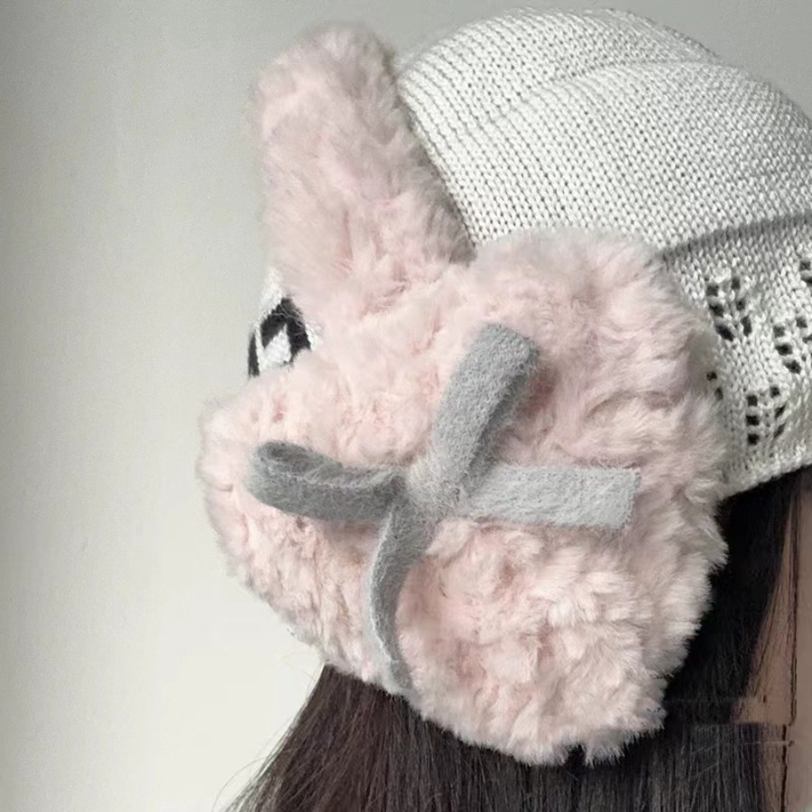 Trendy Bow-knot Ear Muffs Wint - Winter Clothing Earmuffs review and price