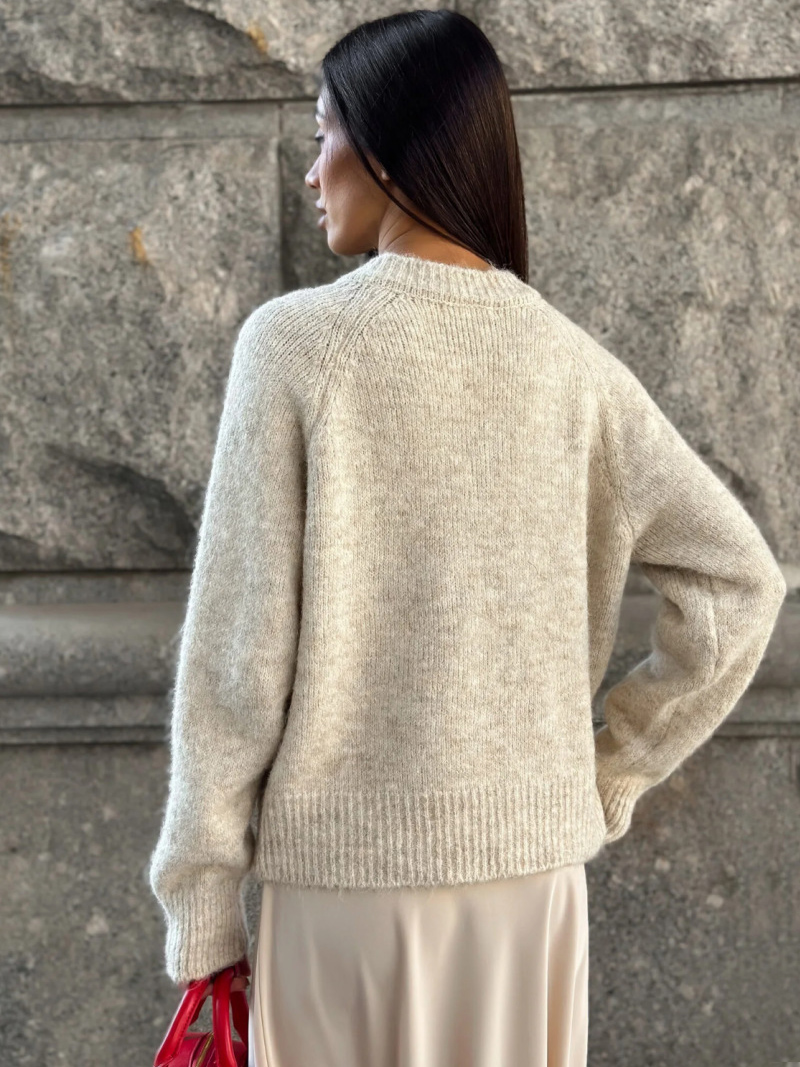 DGLUKE Crew Neck Knit Cardigan - Winter Clothing Zara review and price