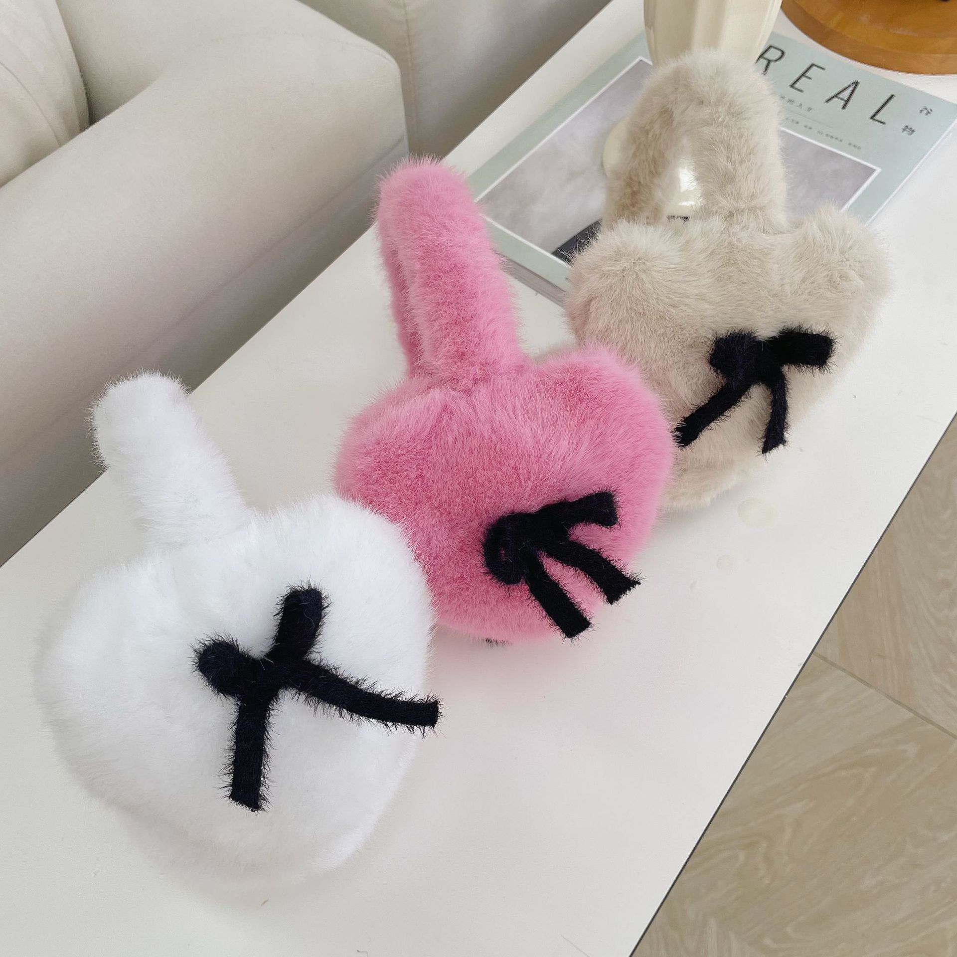 2025 Popular Bow-knot Heart Ea - Winter Clothing Earmuffs review and price